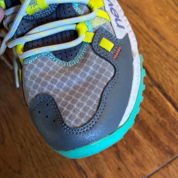 New Balance Shando Gray and Neon Sneakers - Picture 12 of 13